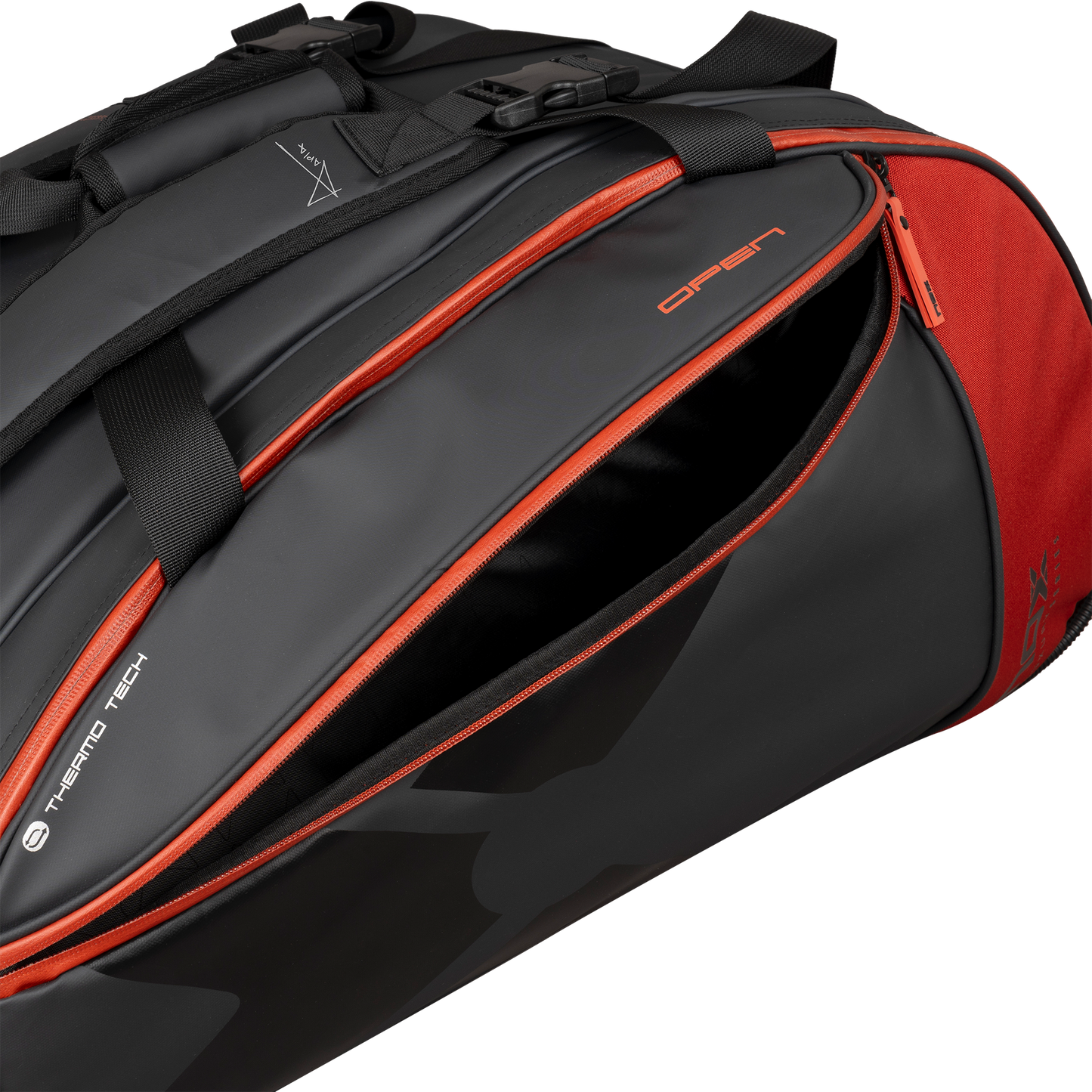 Nox Luxury Open Series Black/Red Backpack