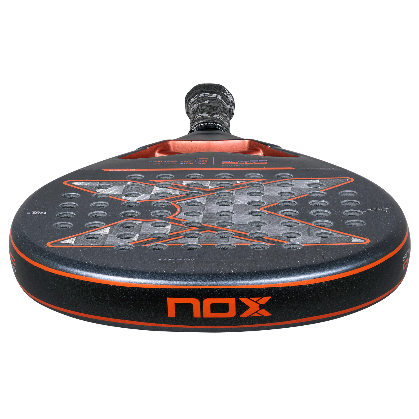 NOX AT10 Genius Attack 18K Alum by Agustin Tapia – Diamant-Power-Schläger