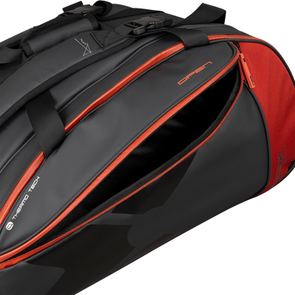 Nox Luxury Open Series Black/Red Backpack