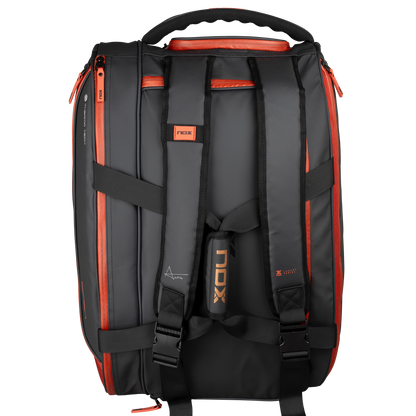 Nox Luxury Open Series Black/Red Backpack