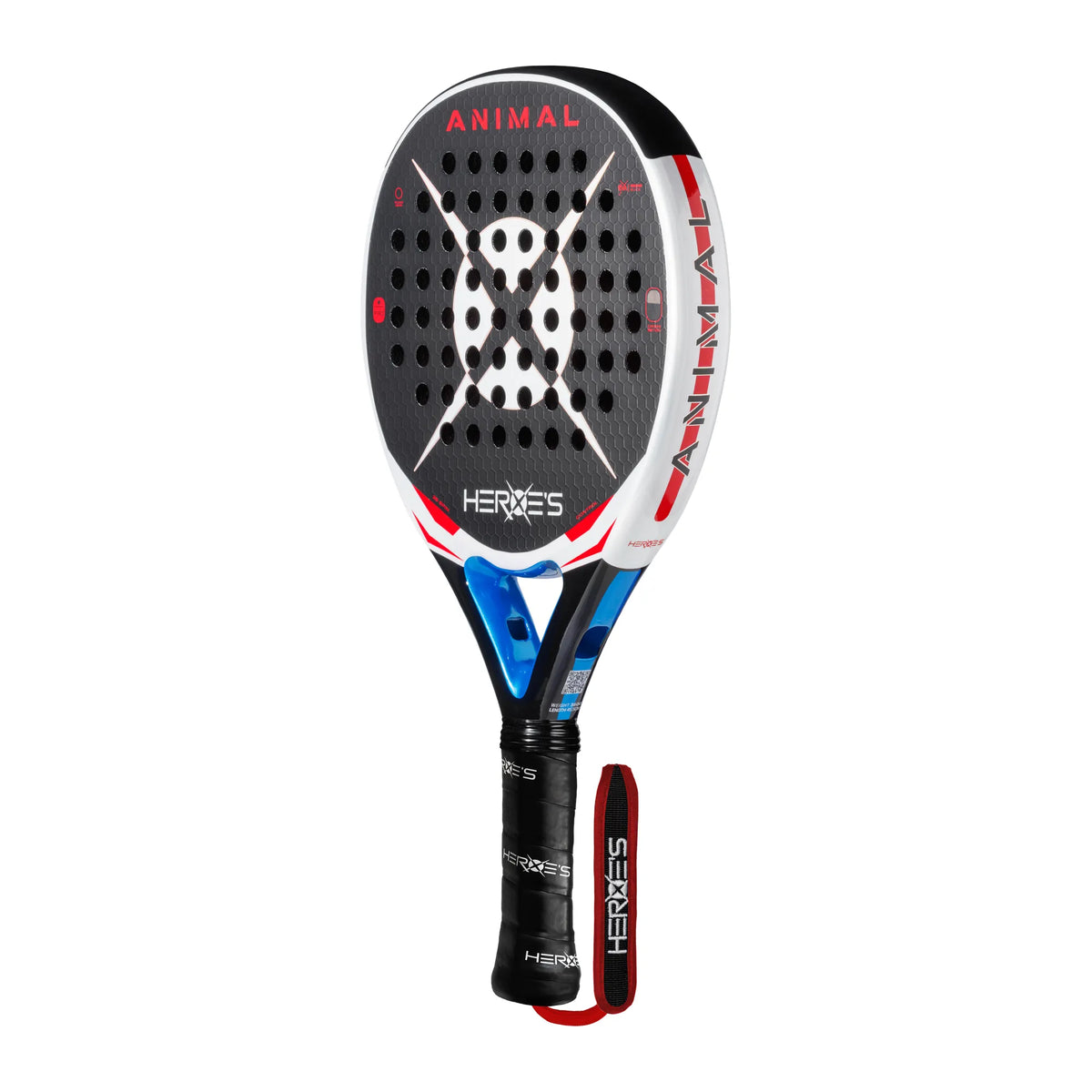 Heroes ANIMAL 2026 Padelschläger – Seitenansicht