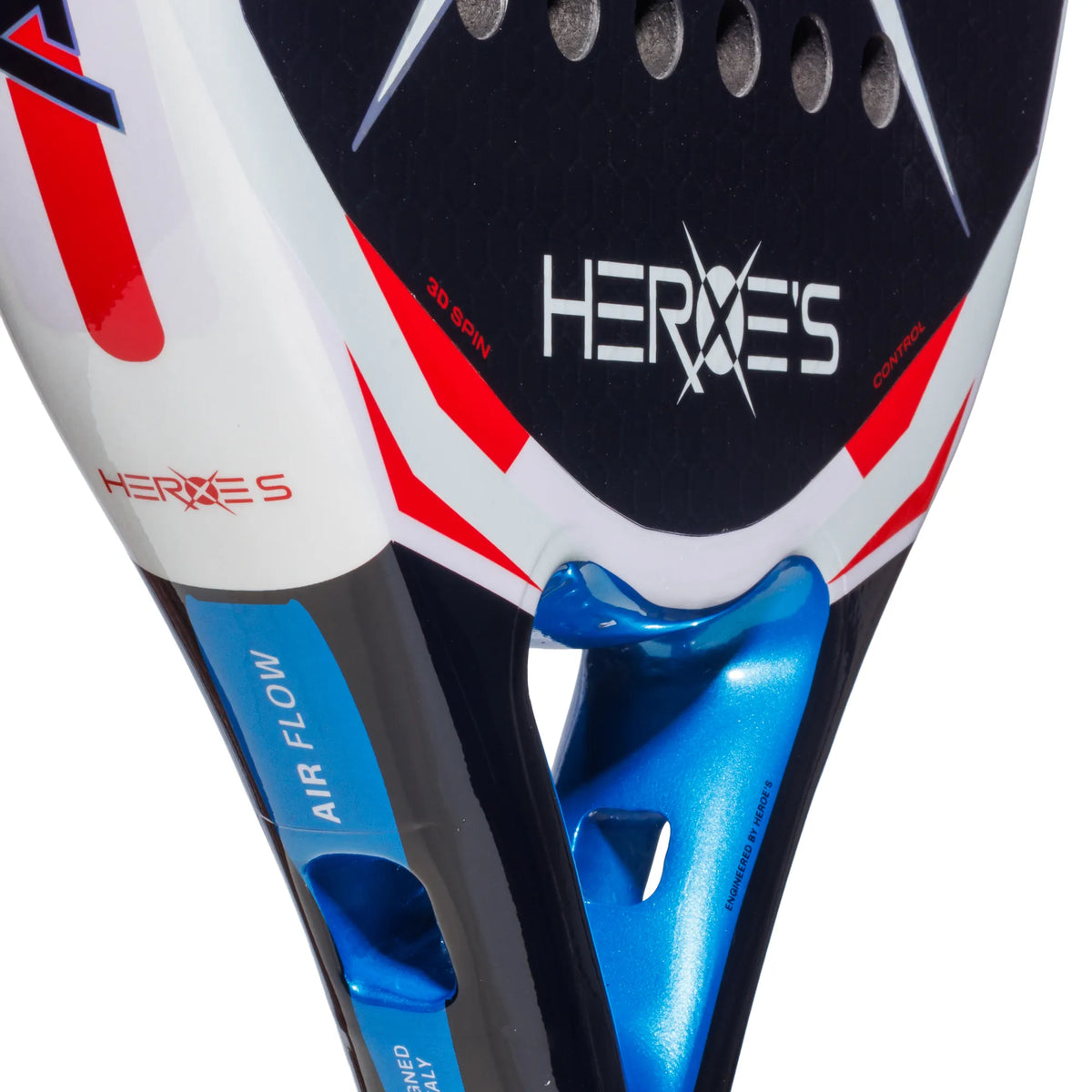 Heroes ANIMAL 2026 Padelschläger – Detail Air Flow