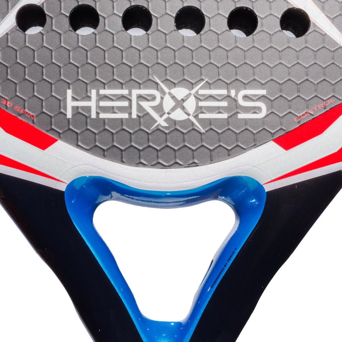 Heroes ANIMAL 2026 Padelschläger – Detail Herz