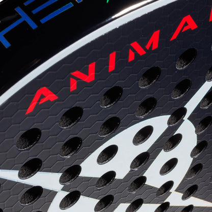 Heroes ANIMAL 2026 Padelschläger – Detail Schlagfläche ANIMAL