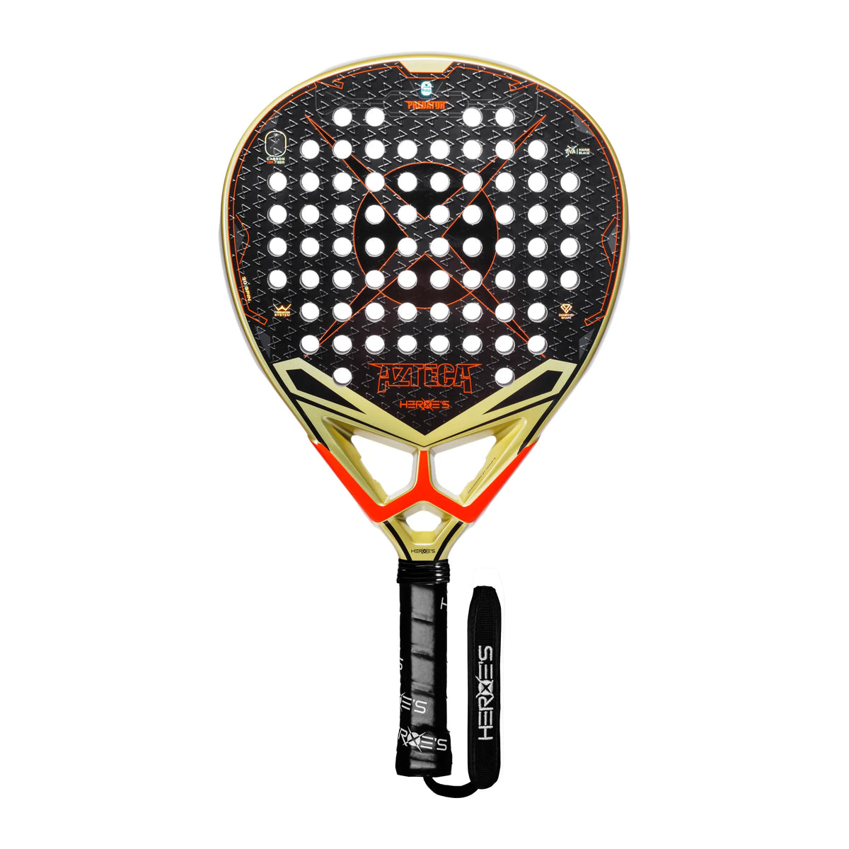 Heroes AZTECA 2026 Padelschläger – Vorderseite