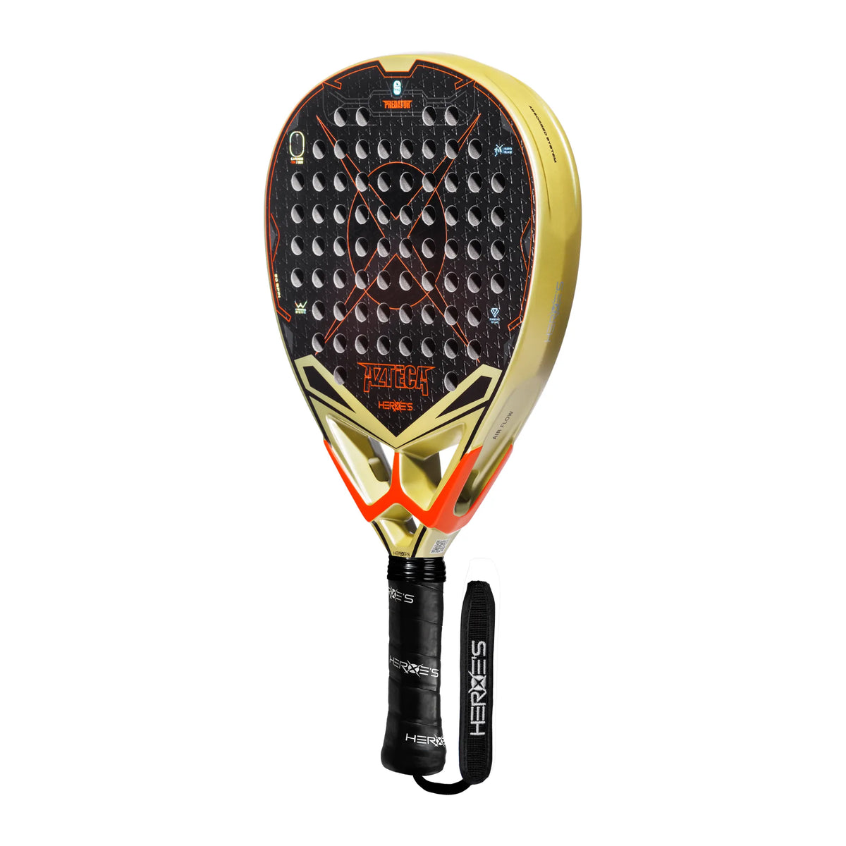 Heroes AZTECA 2026 Padelschläger – Seitenansicht