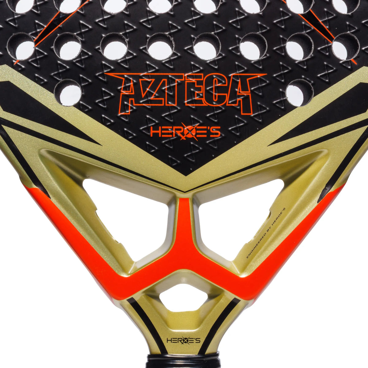 Heroes AZTECA 2026 Padelschläger – Detail Herz