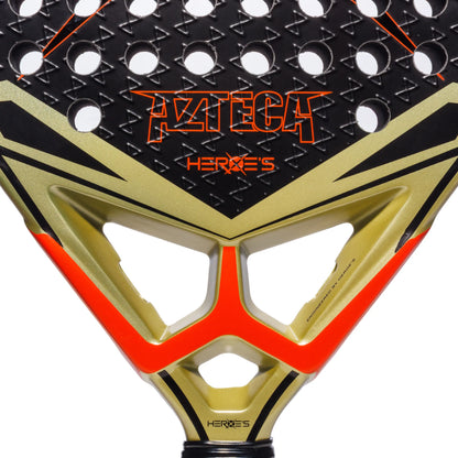 Heroes AZTECA 2026 Padelschläger – Detail Herz