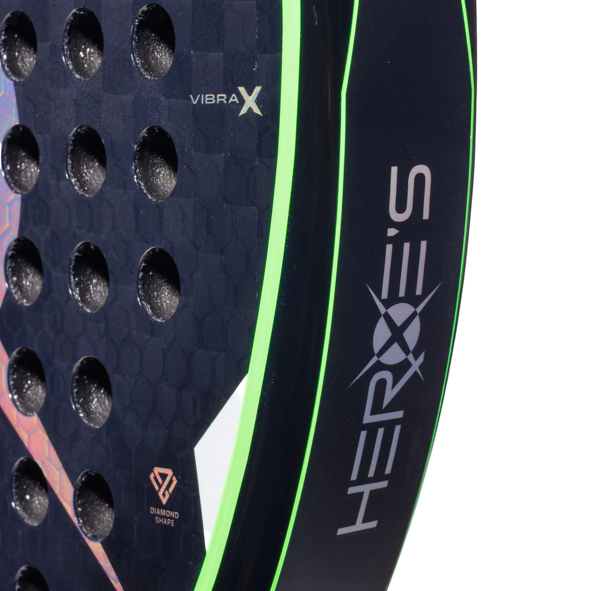 Heroes PREDATOR LTD 2026 Padelschläger – Detail Vibra X