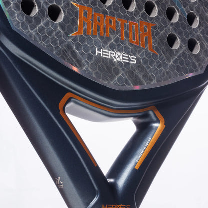 Heroes RAPTOR 2026 Padelschläger – Detail Herz