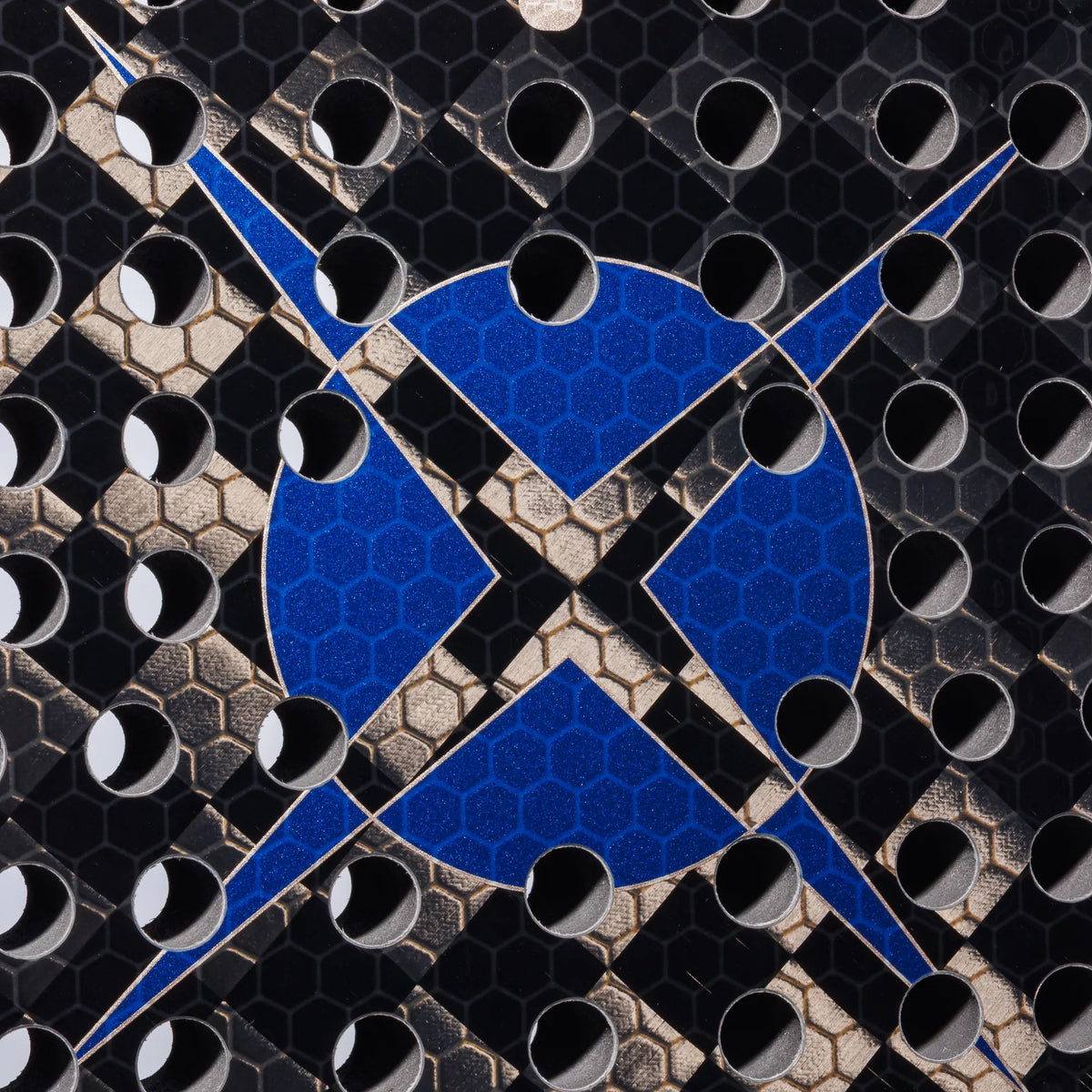 Heroes ROWAN 2026 Padelschläger – Detail Schlagfläche