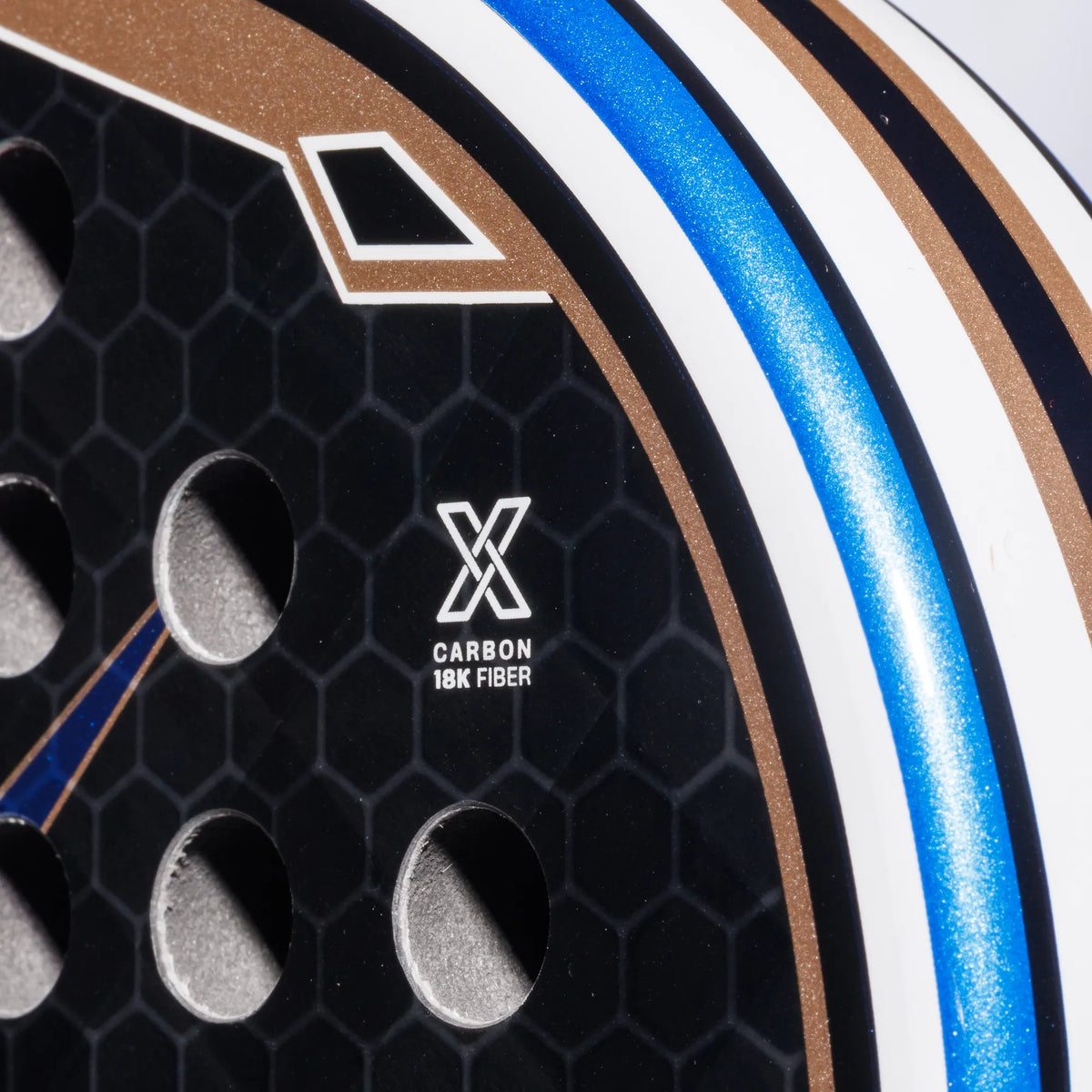 Heroes ROWAN 2026 Padelschläger – Detail Carbon 18K