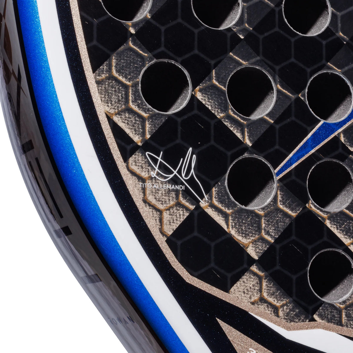 Heroes ROWAN 2026 Padelschläger – Detail 3D Spin